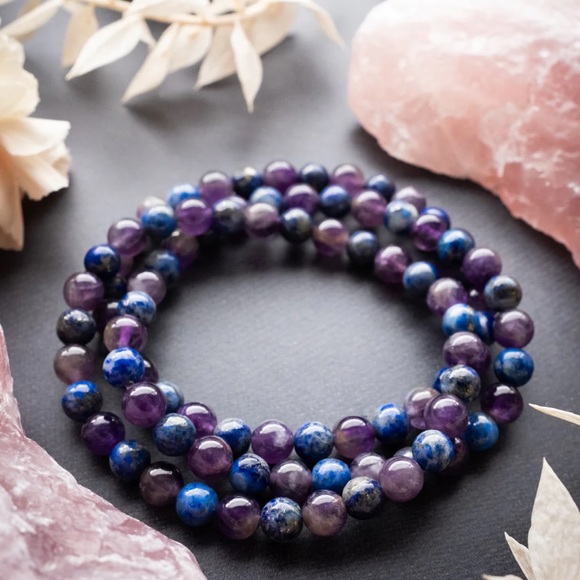 Hand Crafted Jewelry - 🆕New Mental Focus 8mm Healing Gemstone Bracelet